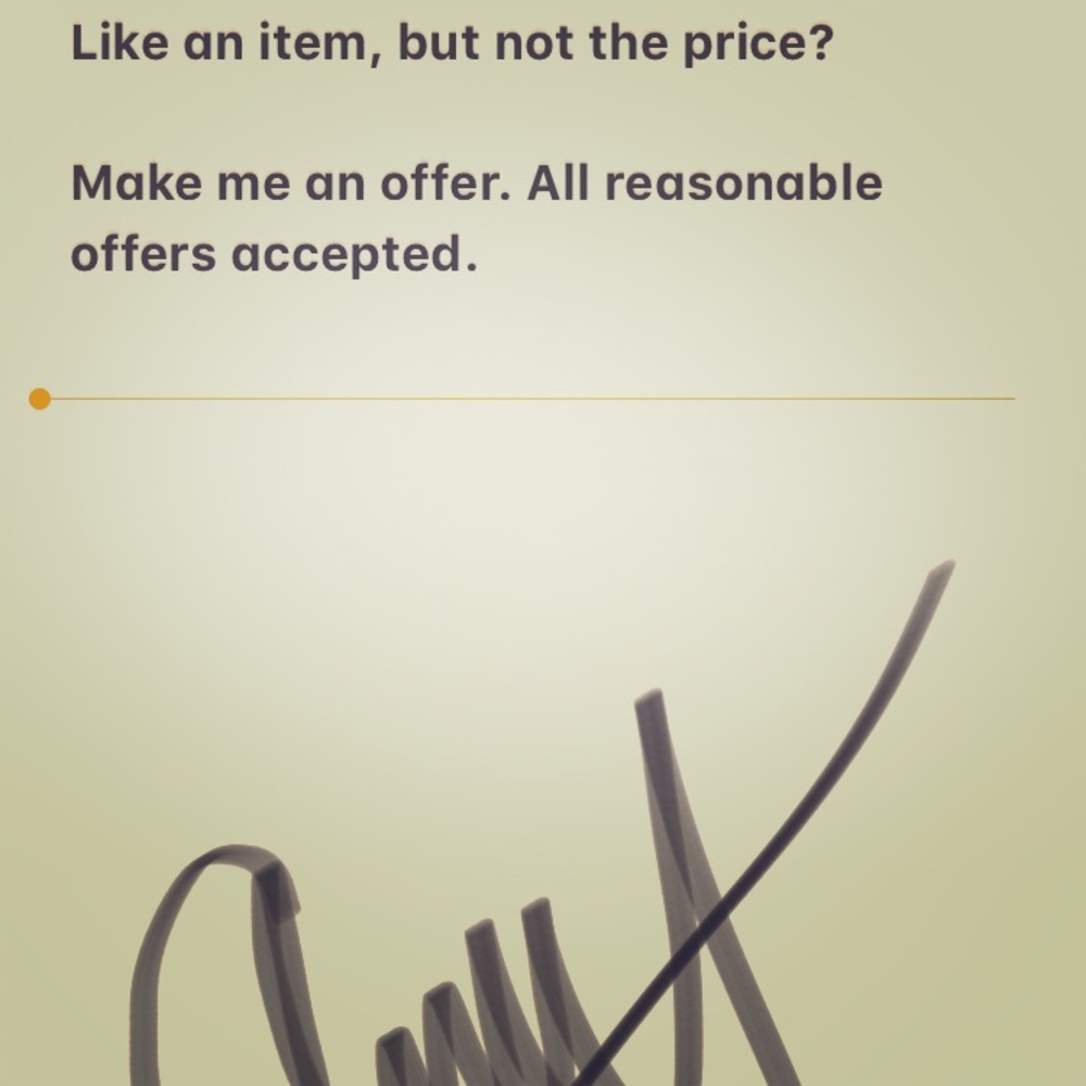 Not for sale